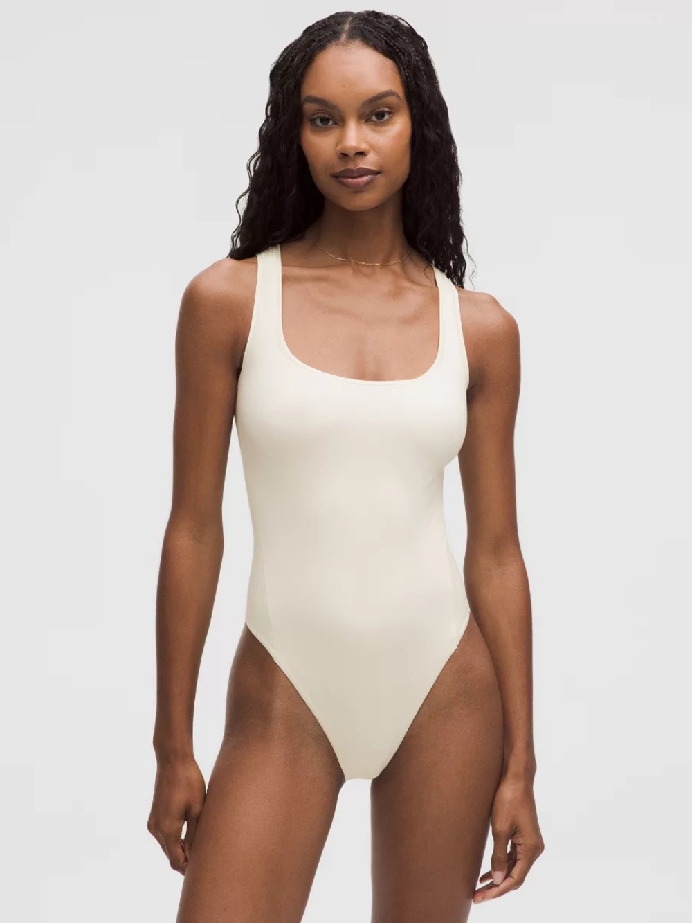 lululemon athletica Cream Scoop-Front One-Piece Swimsuit